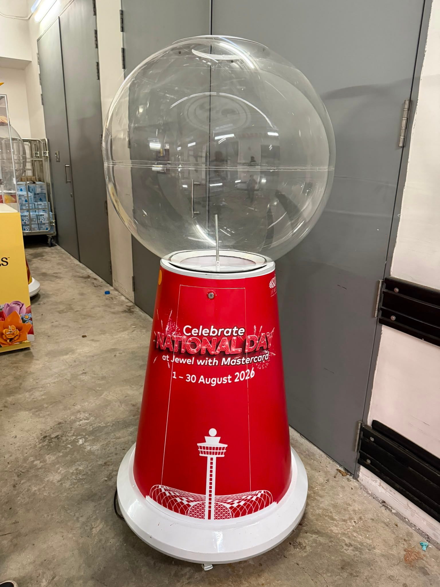 Custom promotional globe display