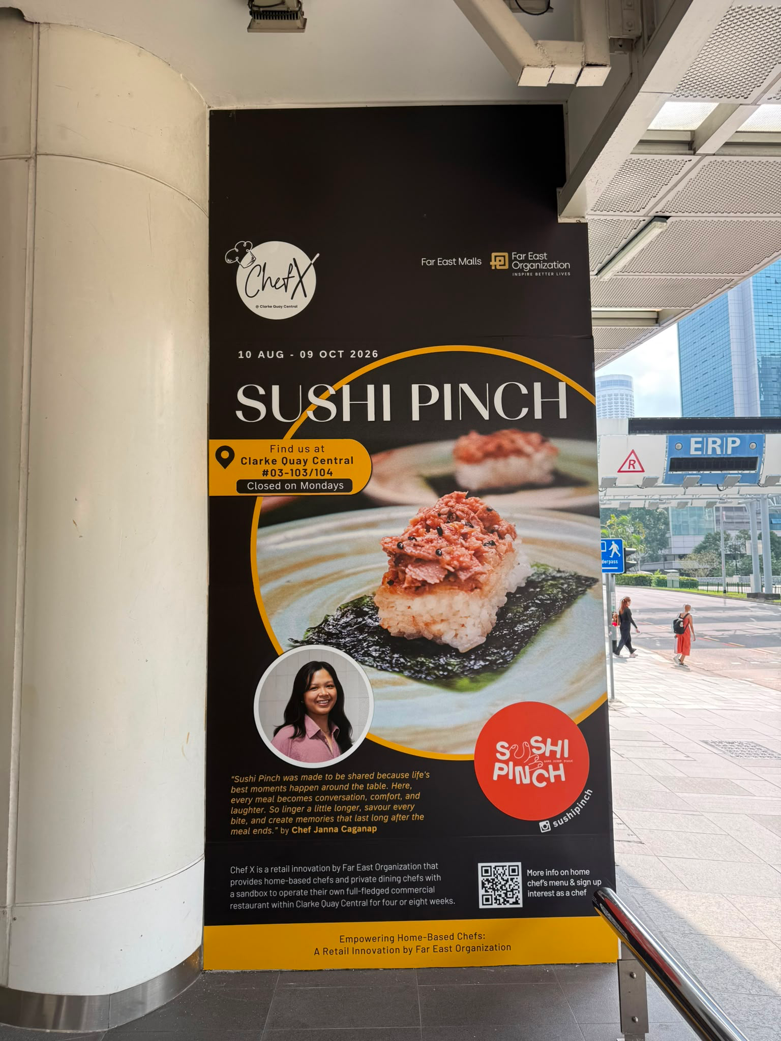 Chef X large wall graphic