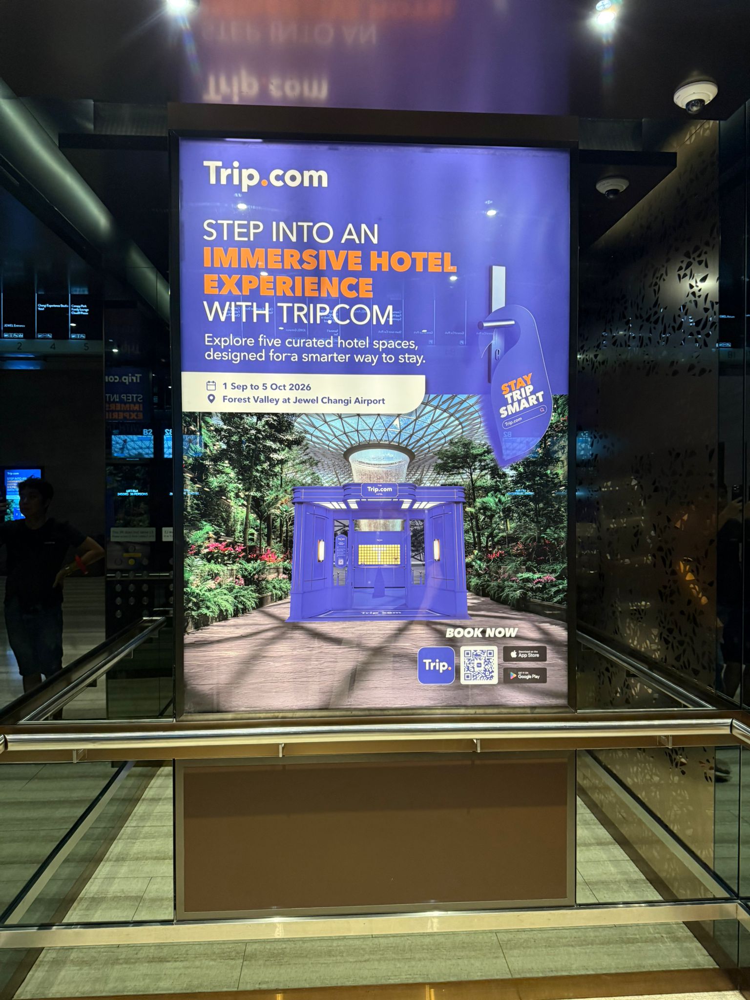 Illuminated promotional display